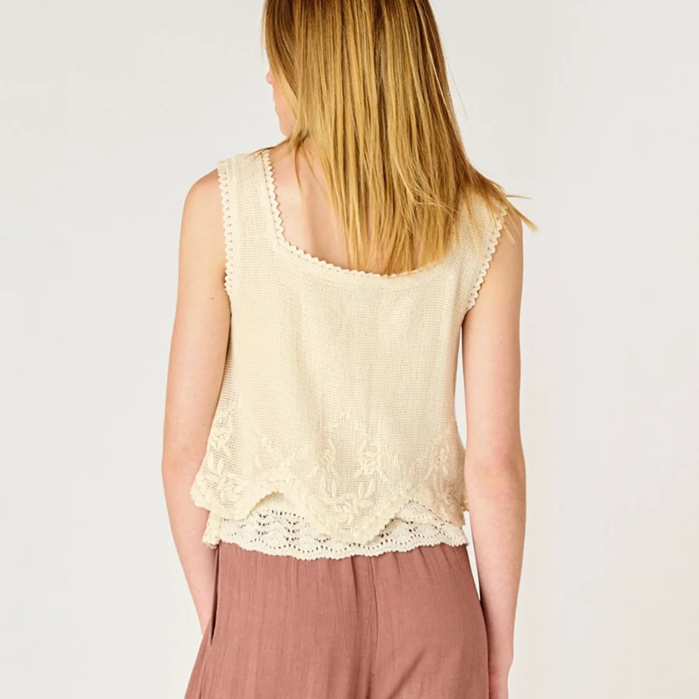 Dex Cream Top - Picture 2 of 2